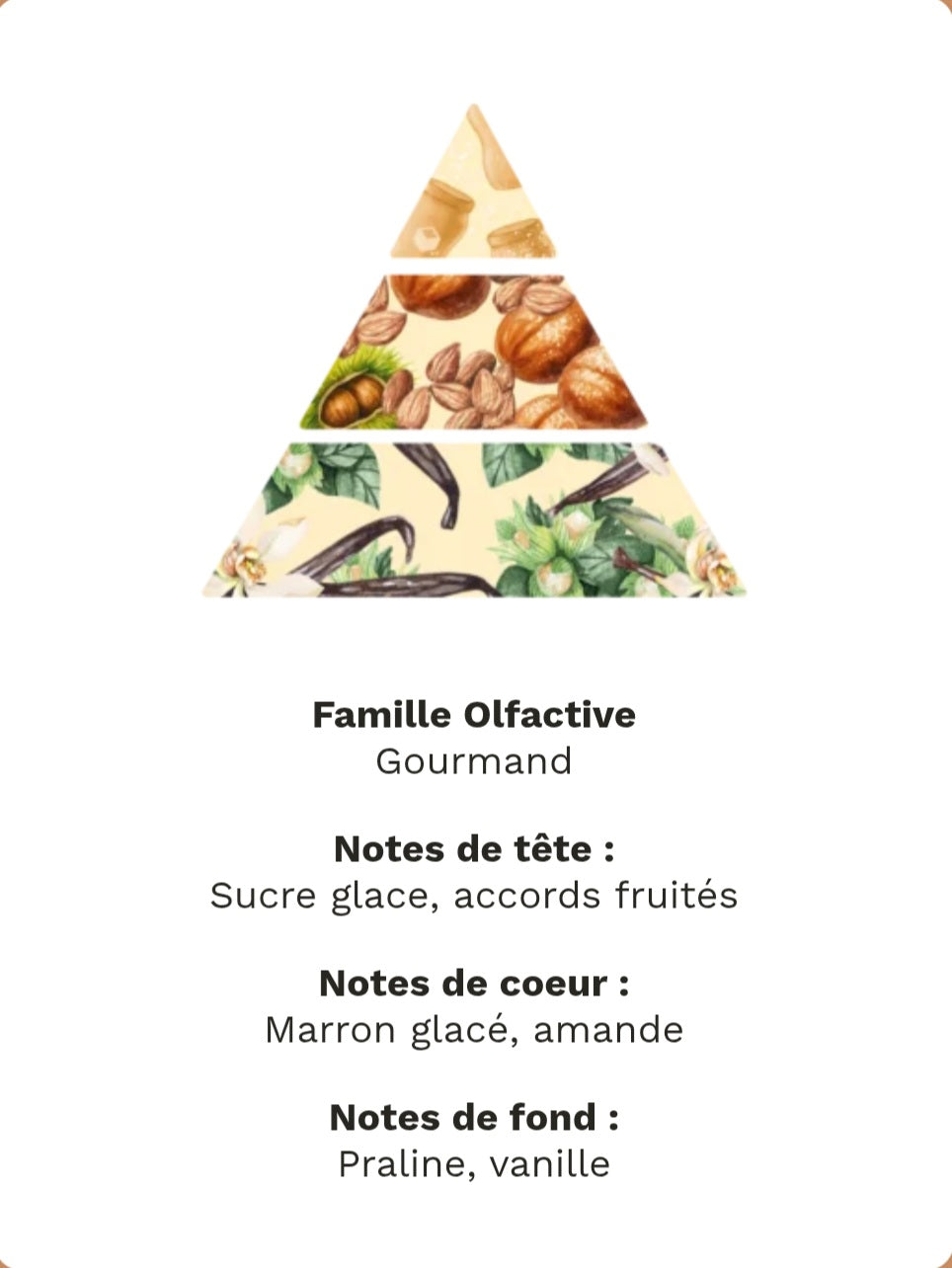 Bougie gourmande MARRONS GLACES