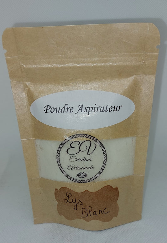 Poudre aspirateur LYS BLANC  50g (poudre aspirateur)
