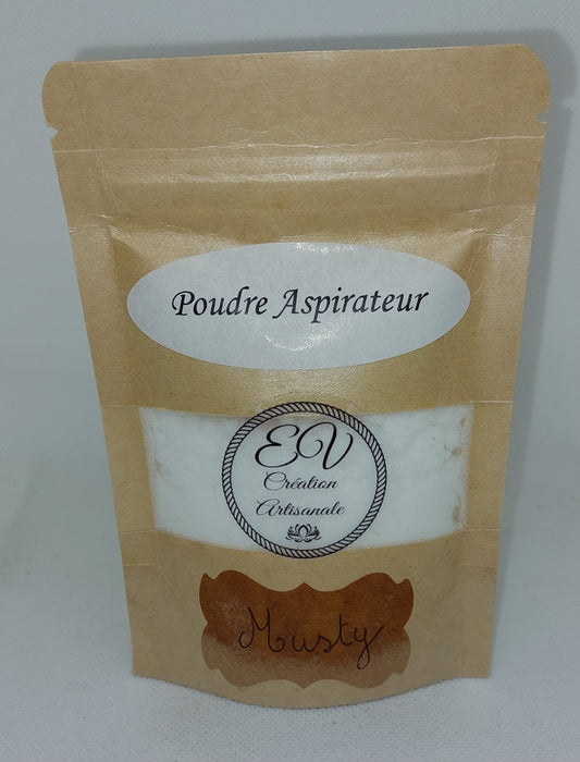 Poudre aspirateur MUSTY 50g (poudre parfumé)