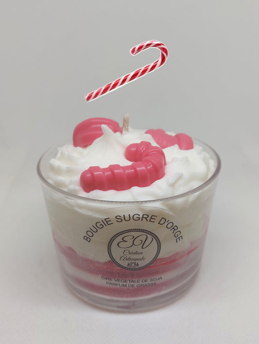 Bougie gourmande SUCRE D'ORGE