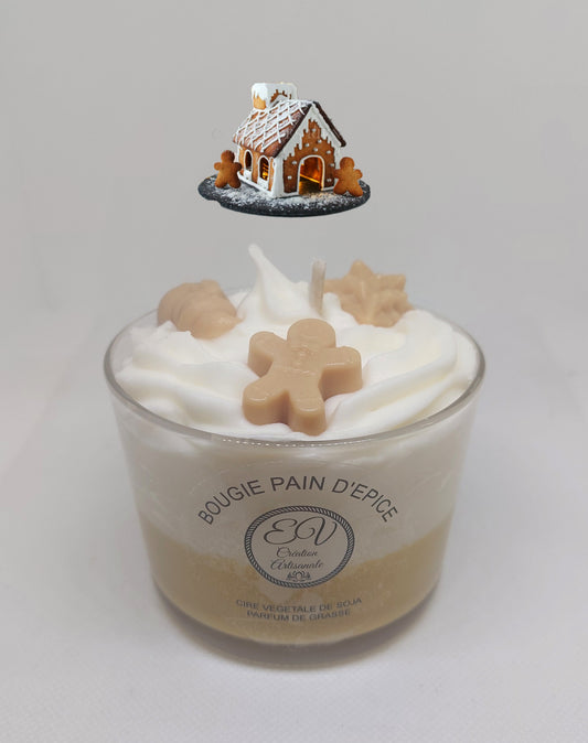 Bougie gourmande PAIN D' EPICE