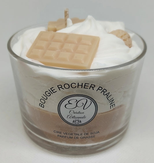 Bougie gourmande ROCHER PRALINÉ
