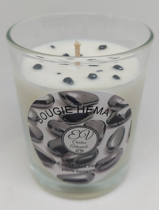 Bougie pierre HEMATITE